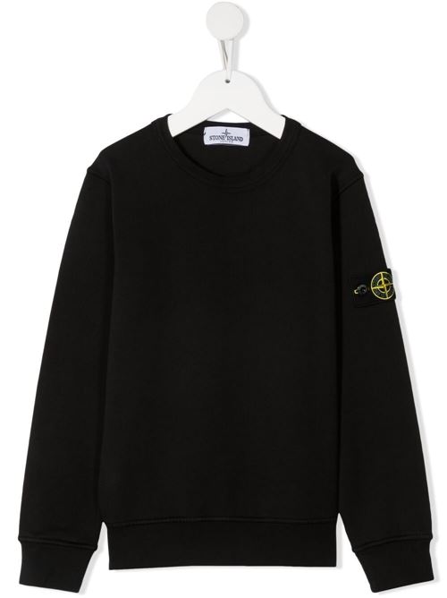 Felpa con applicazione STONE ISLAND KIDS | 741661340V0029